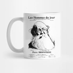 Peter Kropotkin Les Hommes du Jour Cover - Anarchist, Socialist, Anarcho-Communist, Philosopher Mug